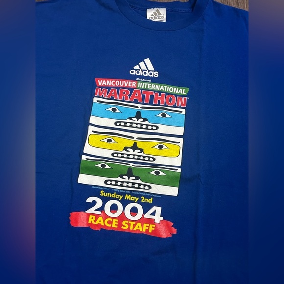 2004 Adidas Vancouver Marathon Finisher Shirt - Picture 2 of 5